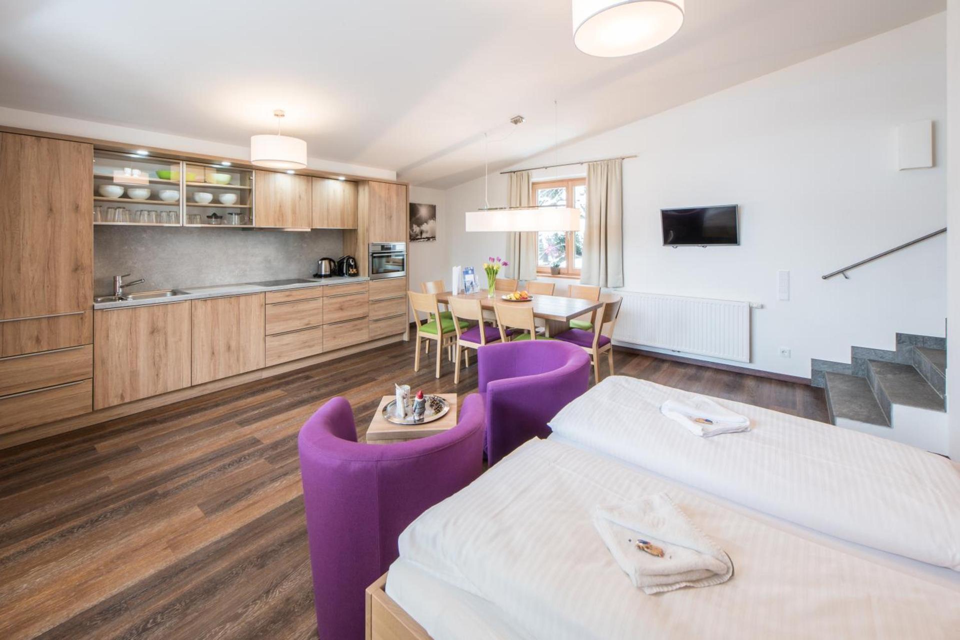 Apartment mit 3 Schlafzimmern, Balkon und Sauna - 4